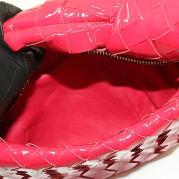 Bottega Veneta Patent Nappa Intrecciato Mini Jodie Candy Stripe - Picture 10 of 16